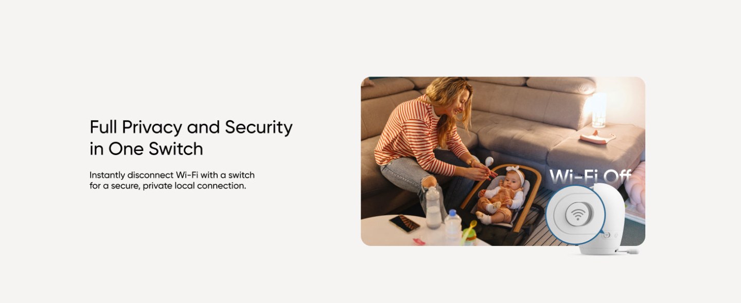 Eufy Baby Monitor E20 feature