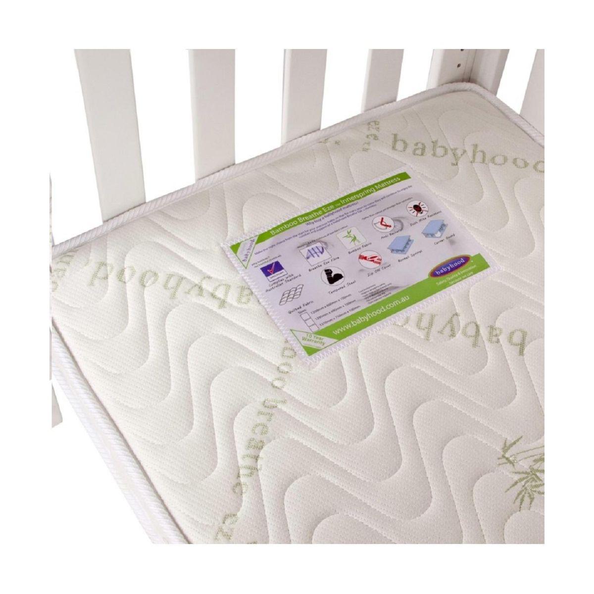 Babyhood Bamboo Innerspring - 1295x690mm