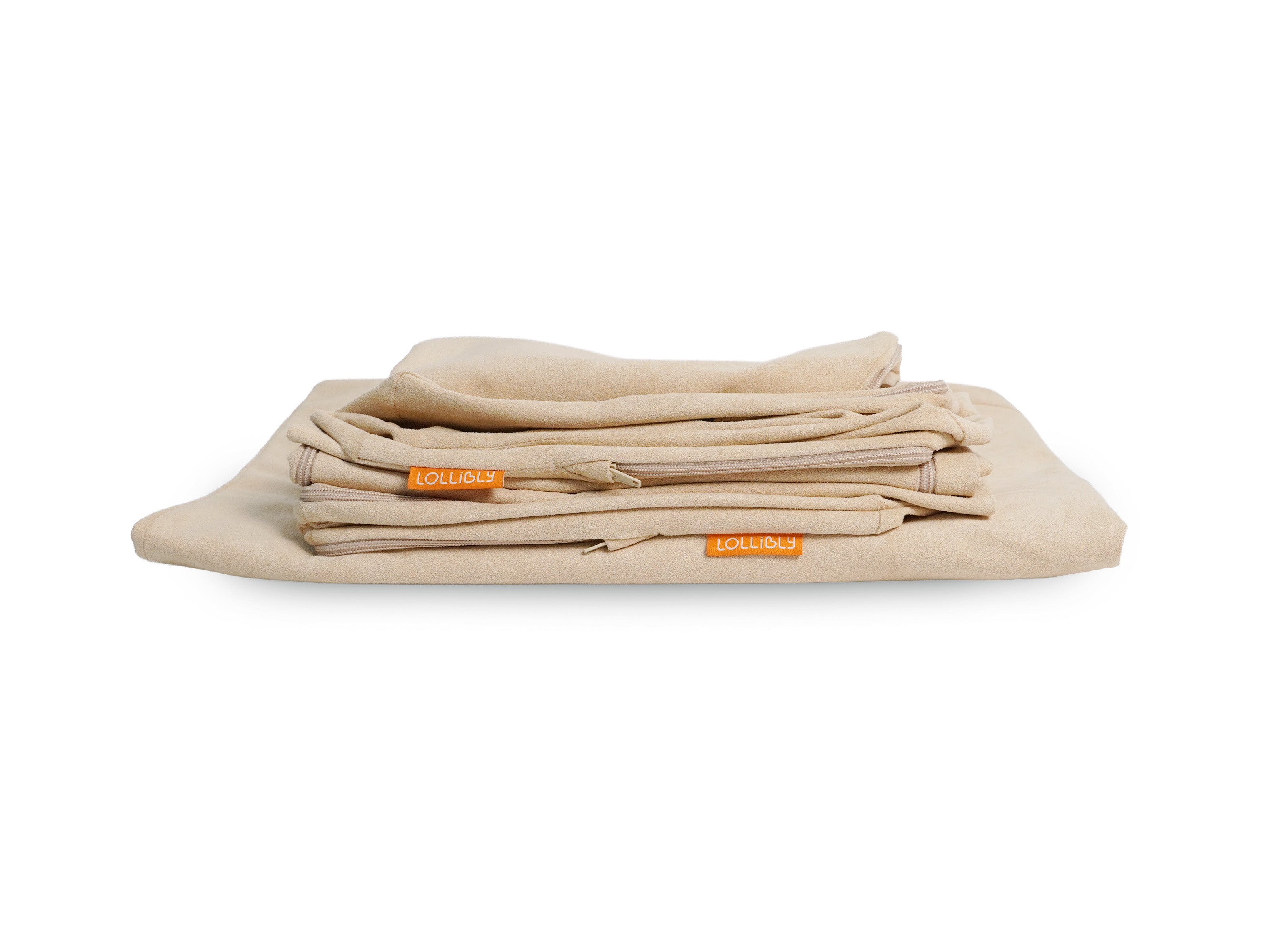 [EXTRA COVER SET] Lollibly Wonderstack Play Sofa (Biscuit Microsuede)