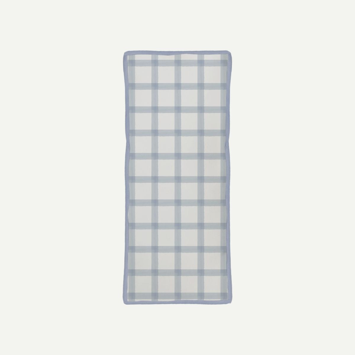 Elly Milley (PILLOW & CASE) Signature Air Bamboo™ Bedtime First Friend BFF Pillow - Gingham Serene Sky