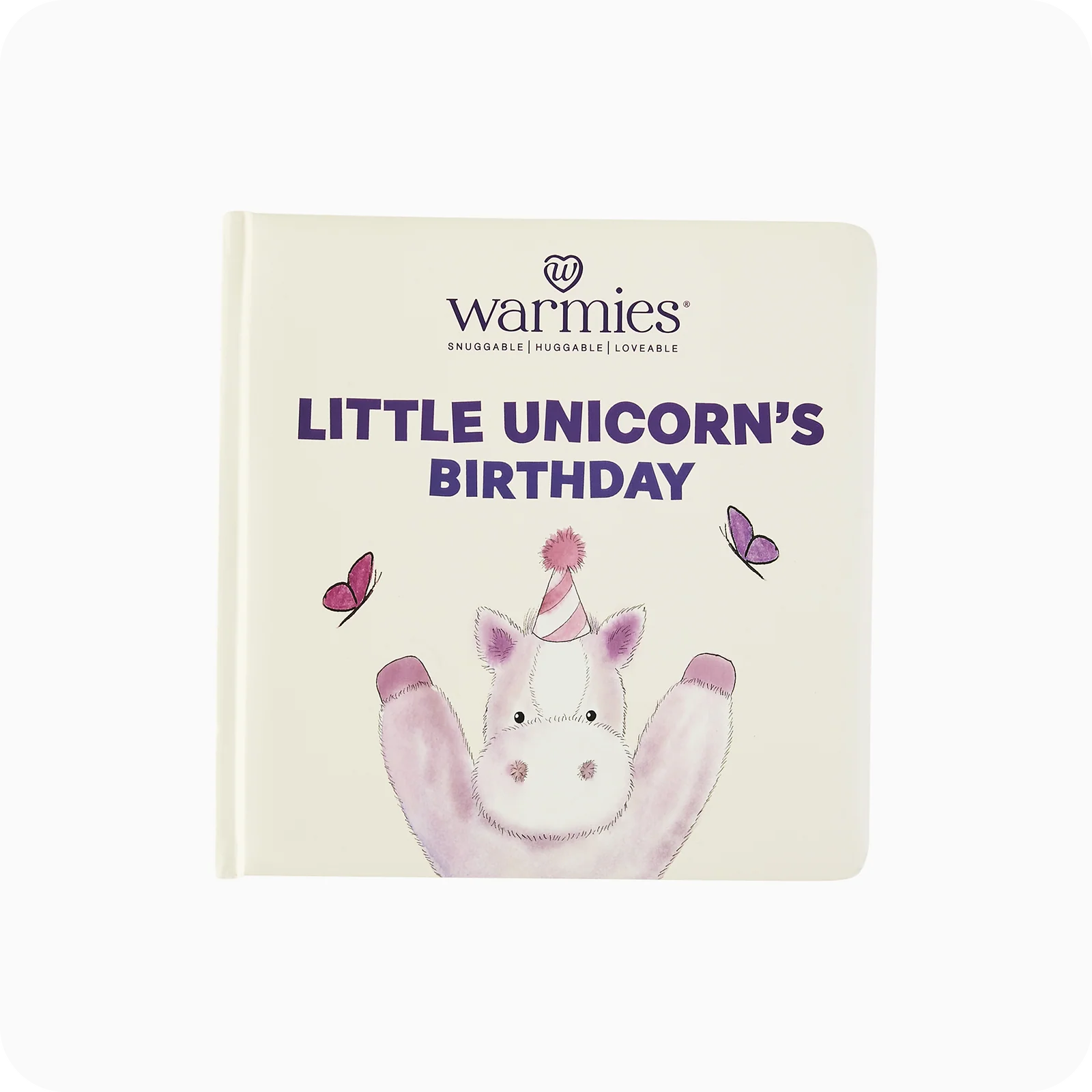 Warmies Board Book Little Unicorn's Birthday