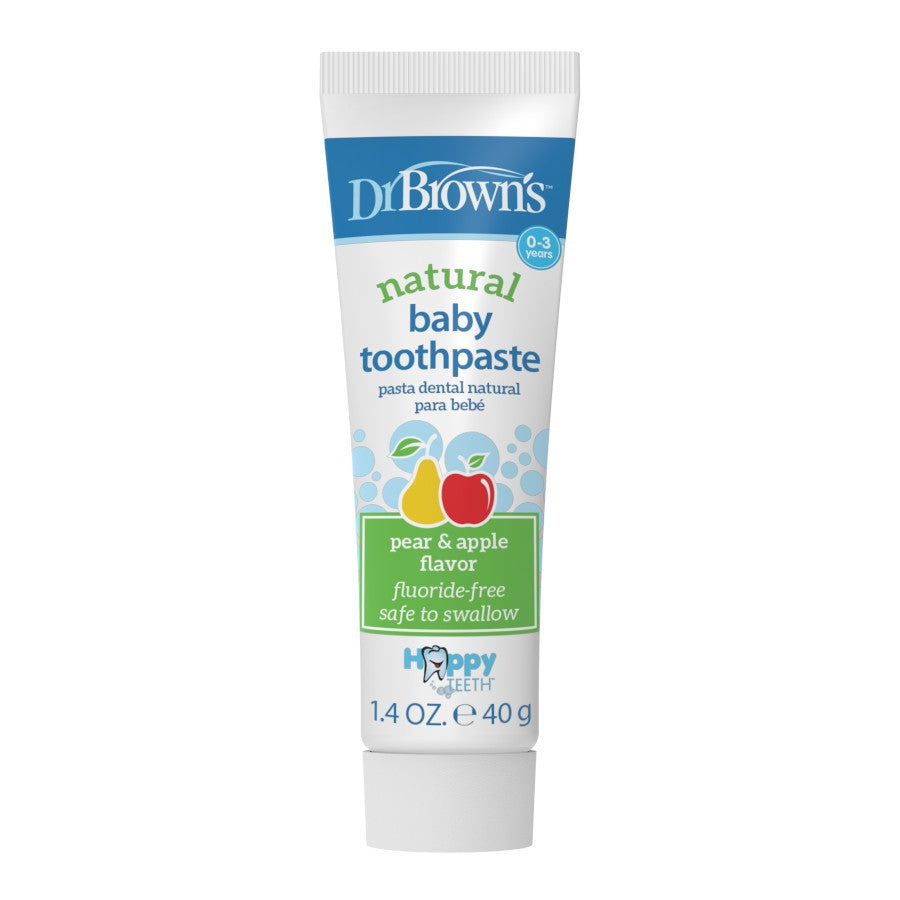 Dr. Brown's Fluoride-Free Baby Toothpaste Natural Training Formula