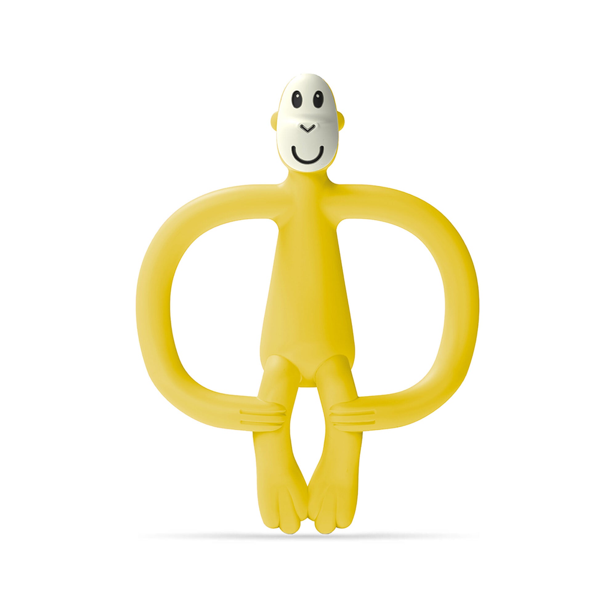 Matchstick Monkey Original Teething Toy &amp; Gel Applicator - Yellow