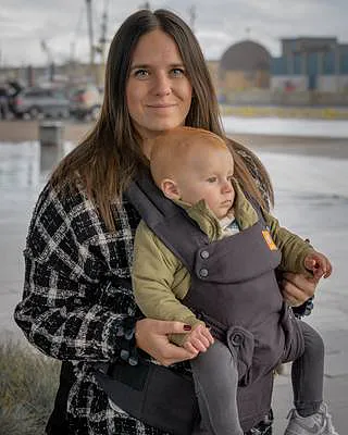 Obsidian - Hemp Explore Baby Carrier