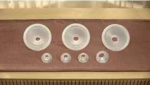 A range of breast shield and insert sizes for every mum