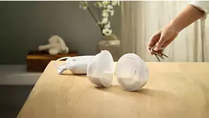 For Premium, Advanced and Hands-Free electric breast pumps