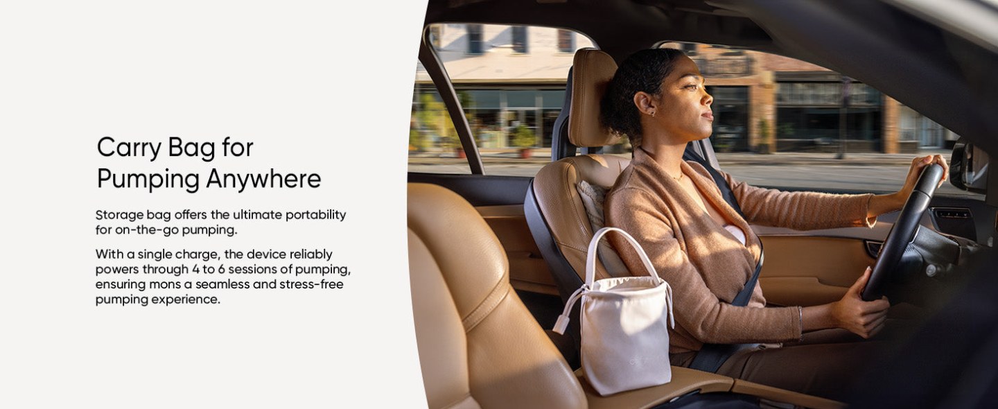 Eufy Wearable Breast Pump S1 — The Only Wearable Breast Pump With Heating (HeatFlow)