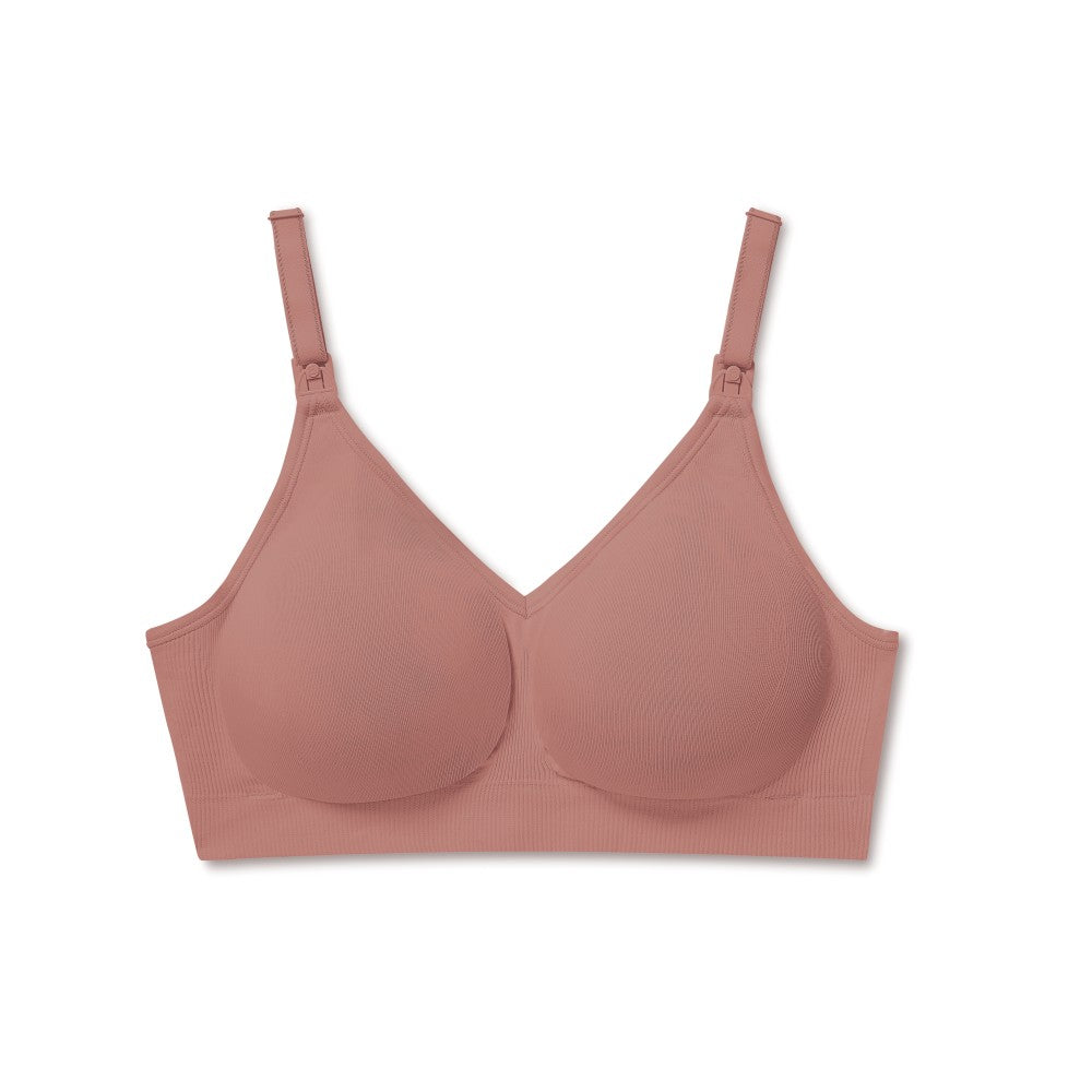 Bravado Designs Body Silk Seamless Nursing Bra - Sustainable - Roseclay S