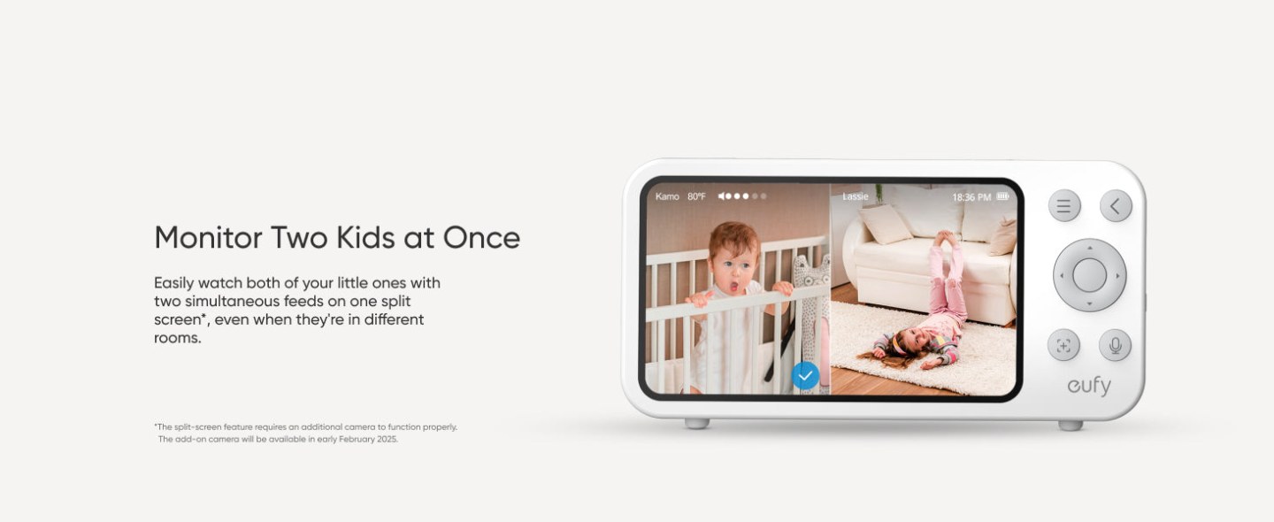 Eufy Baby Monitor E20 — Full Privacy and Security in One Switch