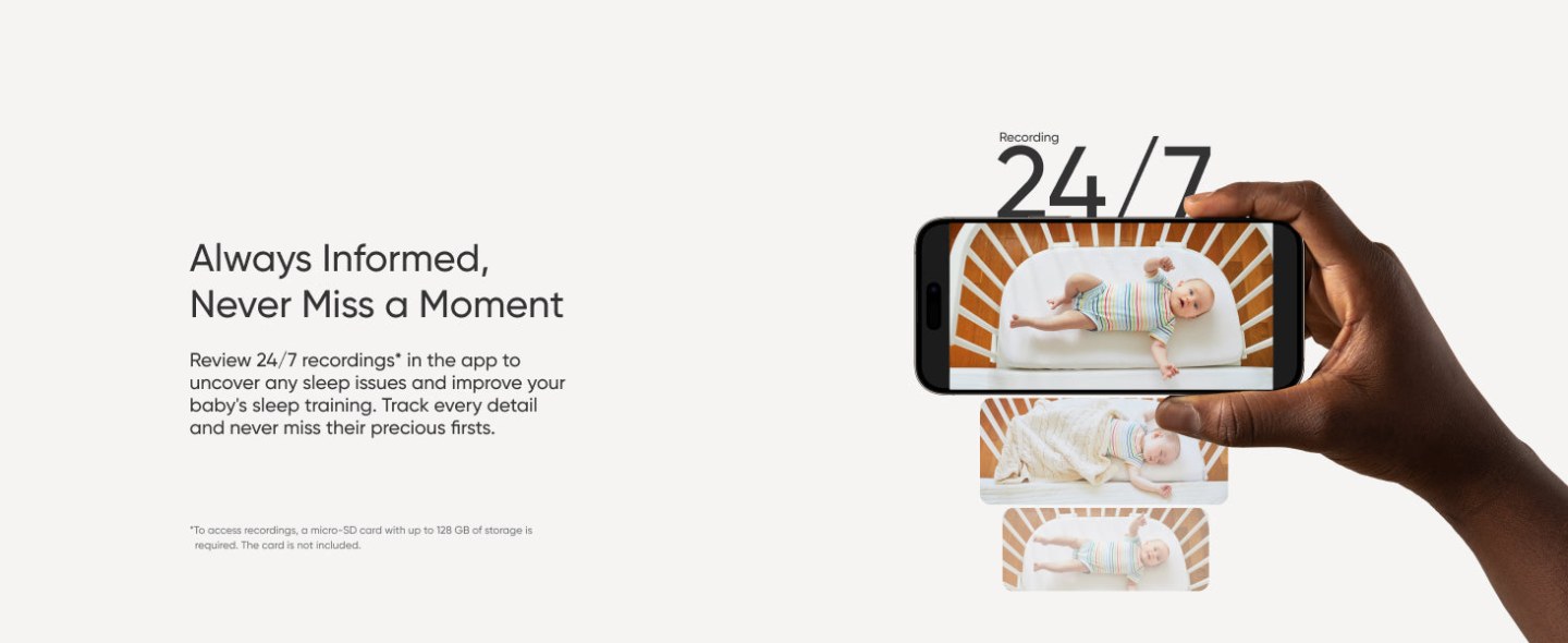 Eufy Baby Monitor E20 feature