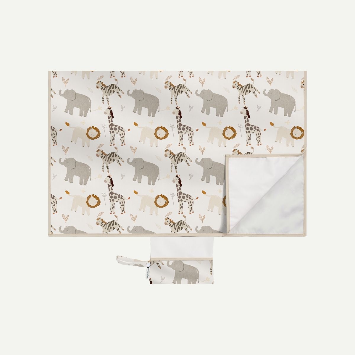 Elly Milley EasyPack Diaper Changing Mat - Safari