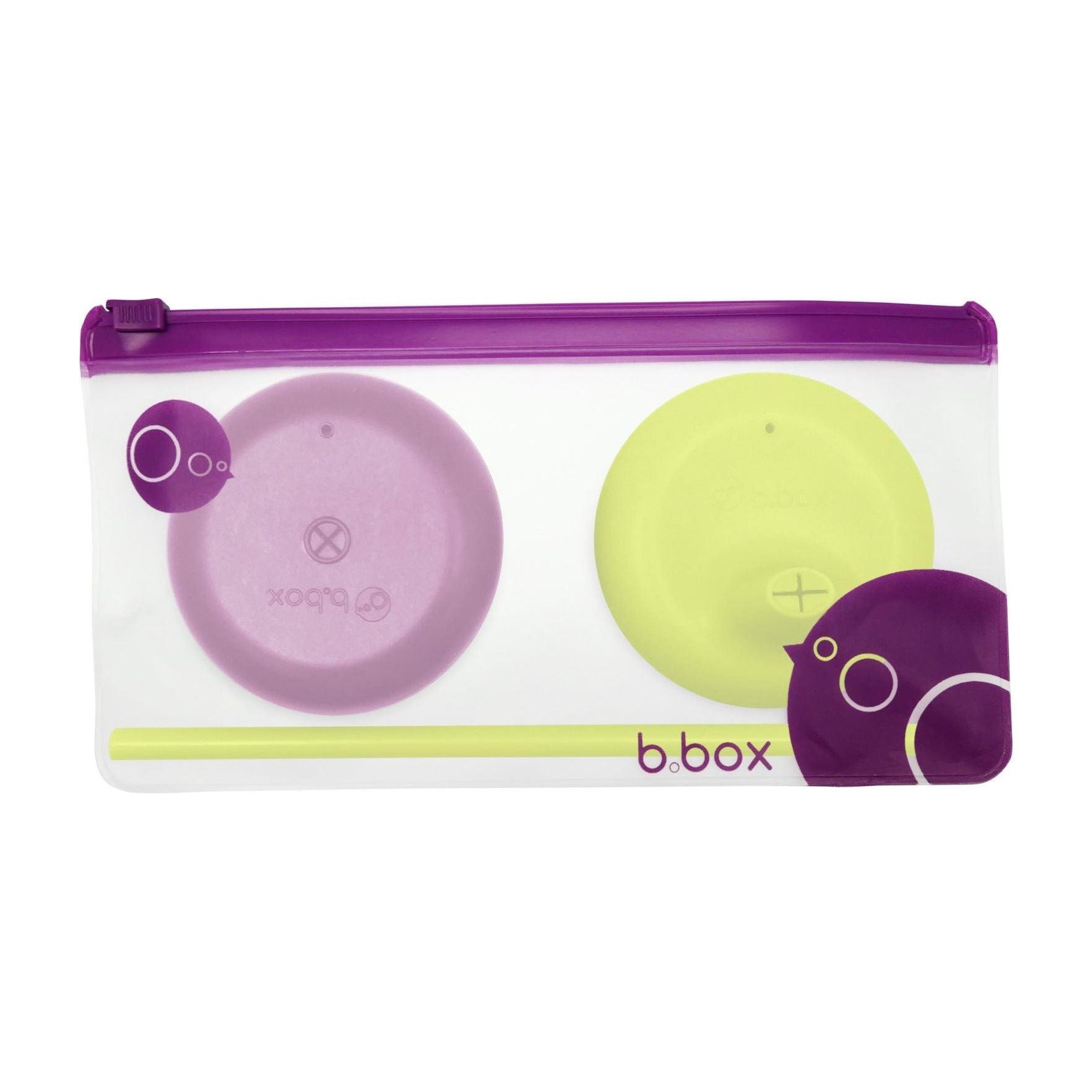 B.Box Silicone Lids Travel Pack - Passion Splash (Online Exclusive)