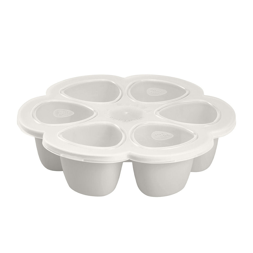 Beaba Multiportions Silicone Freezer Tray 6 x 90ml - Grey