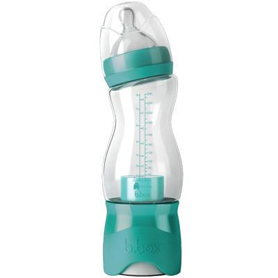 B.Box Bottle + Milk Dispenser 240ml/8oz (Aqua)