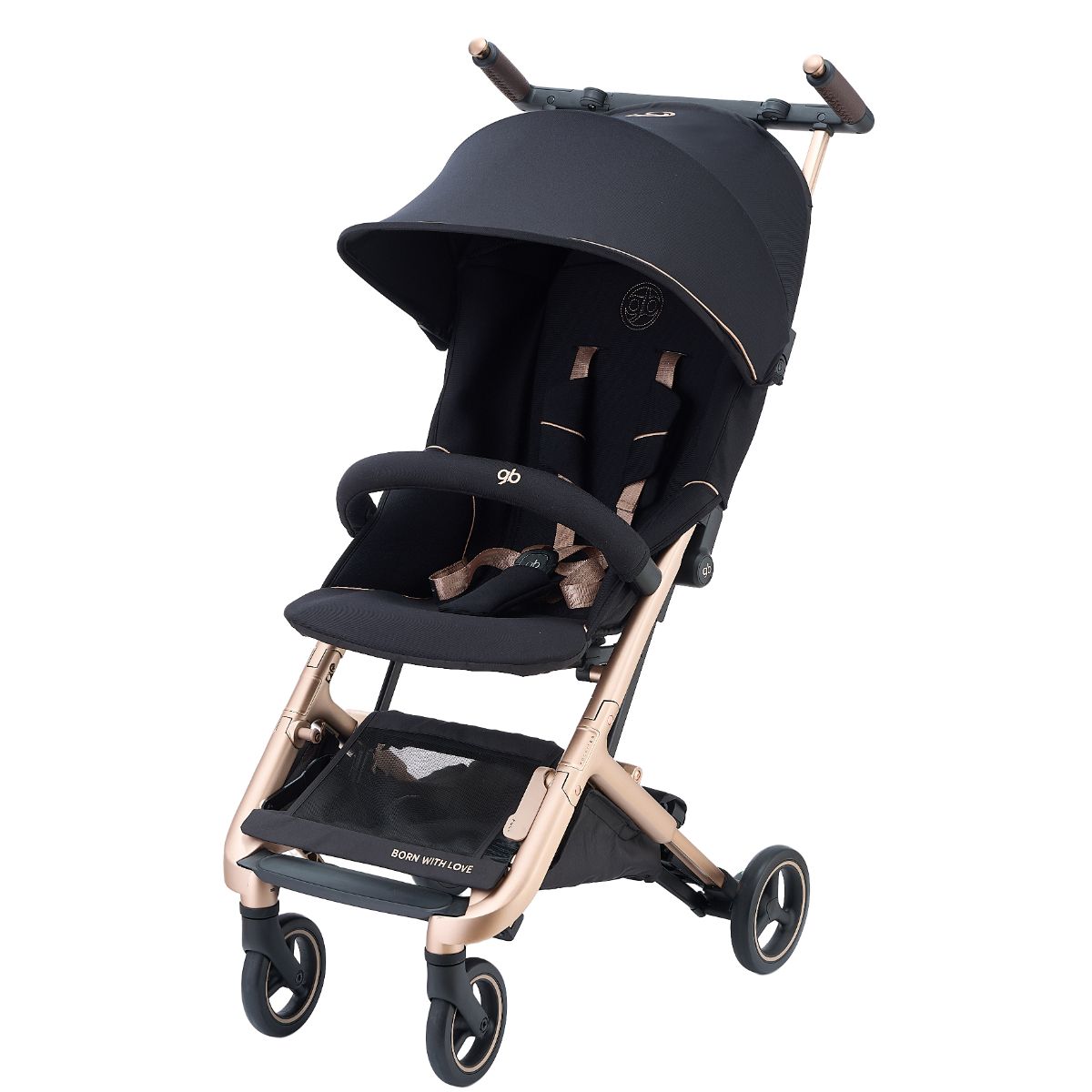 GB Pockit GO Stroller - Velvet Black