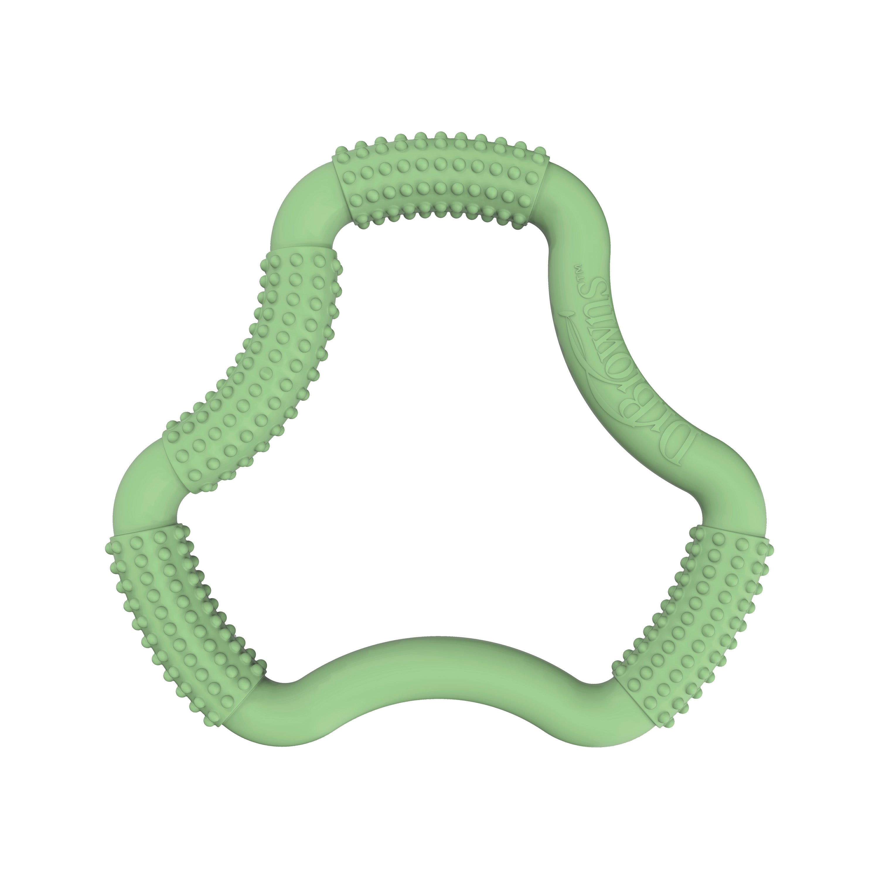 Dr. Brown's Flexees Ergonomic Silicone Teether Green 3m+
