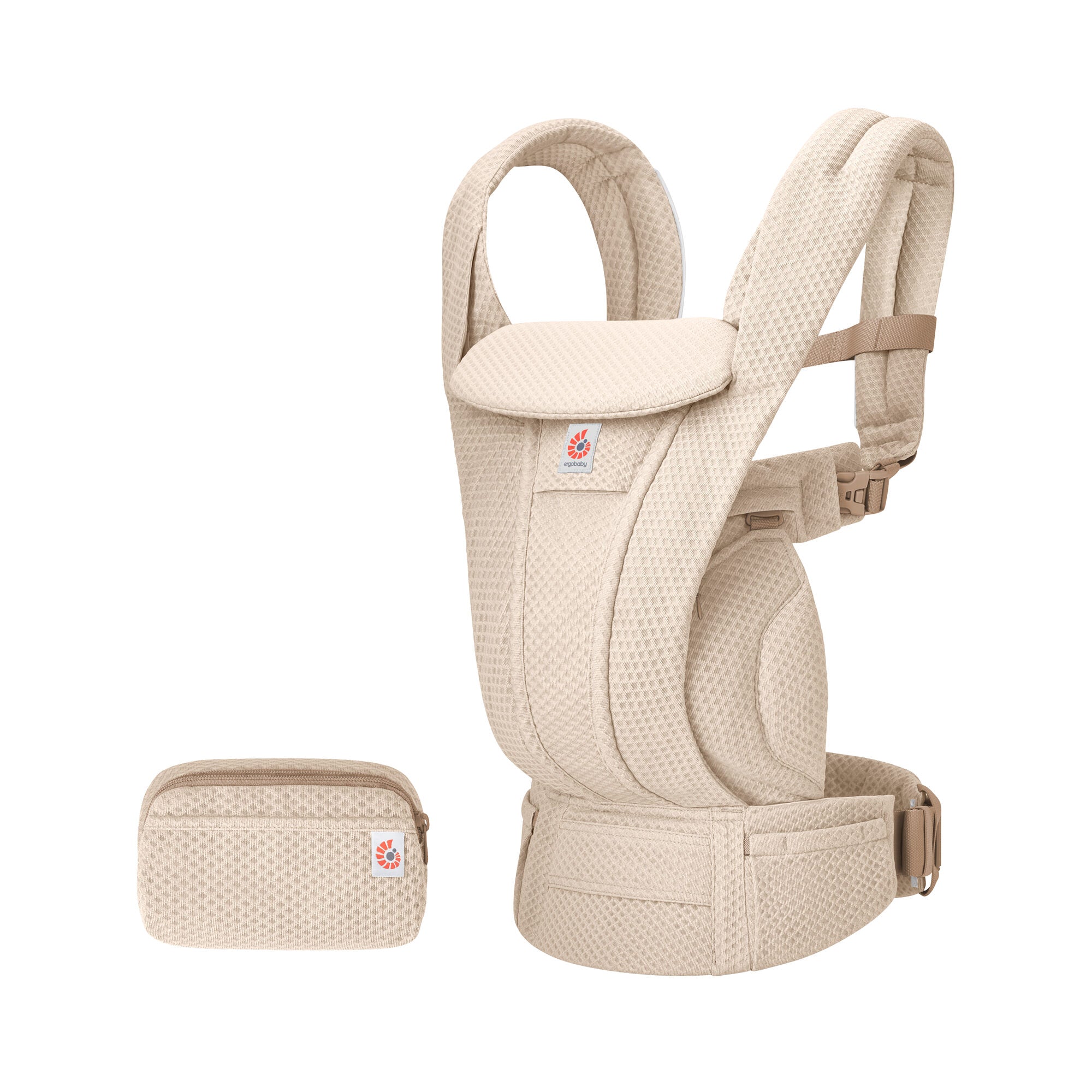 Ergobaby Omni Deluxe Mesh Baby Carrier - Natural Beige