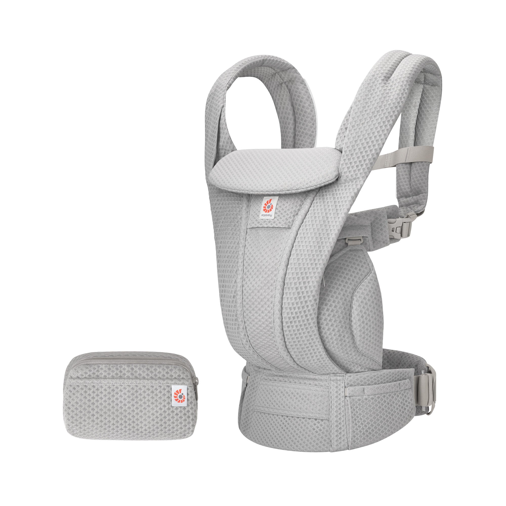 Ergobaby Omni Deluxe Mesh Baby Carrier - Pearl Grey
