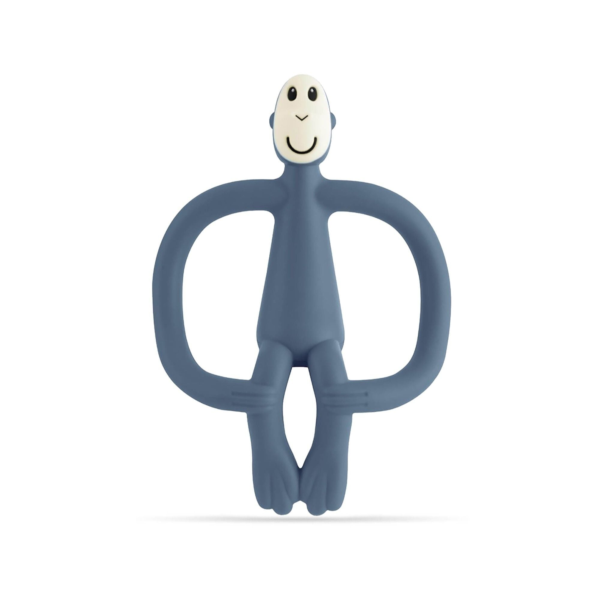 Matchstick Monkey Original Teething Toy with Tail - Airforce Blue