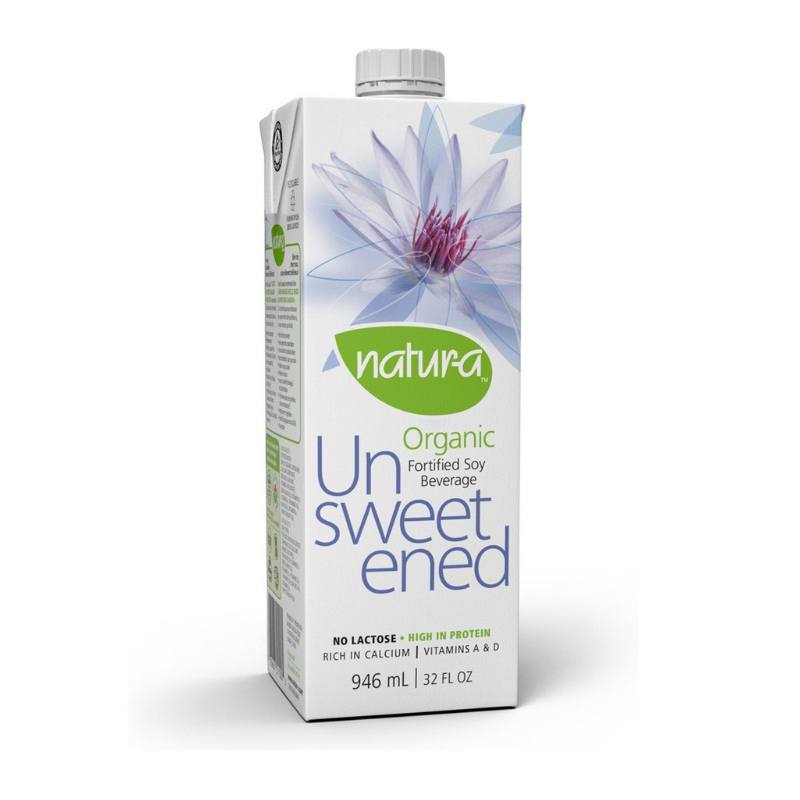 Natur-a Enriched Soy Beverage - Unsweetened (Organic), 946 ml.