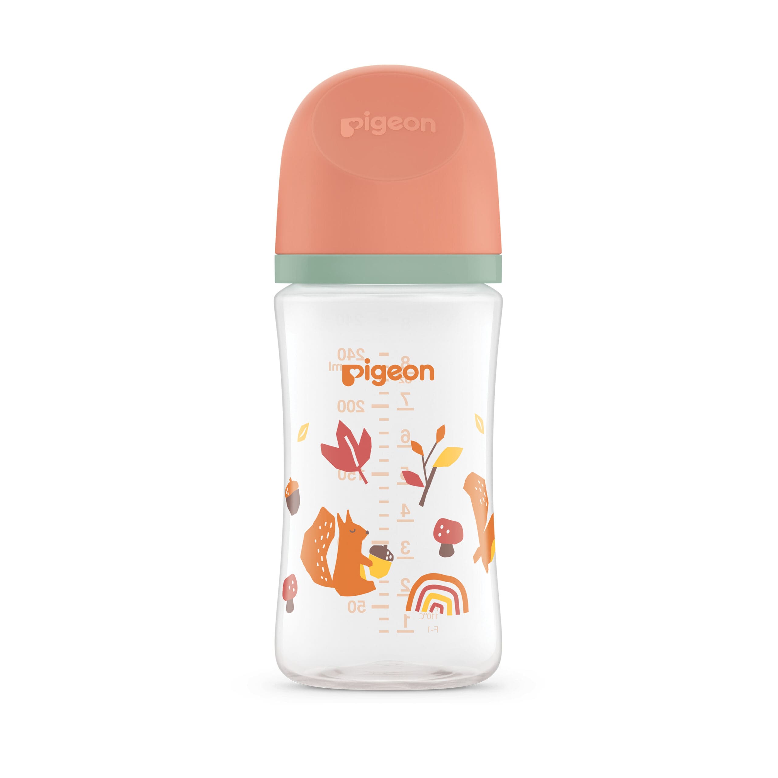 Pigeon SofTouch BPP Nursing Bottle Biomass PP 240ml Autumn