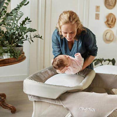 Nuna Sena Aire Travel Cot & Playard — official Nuna