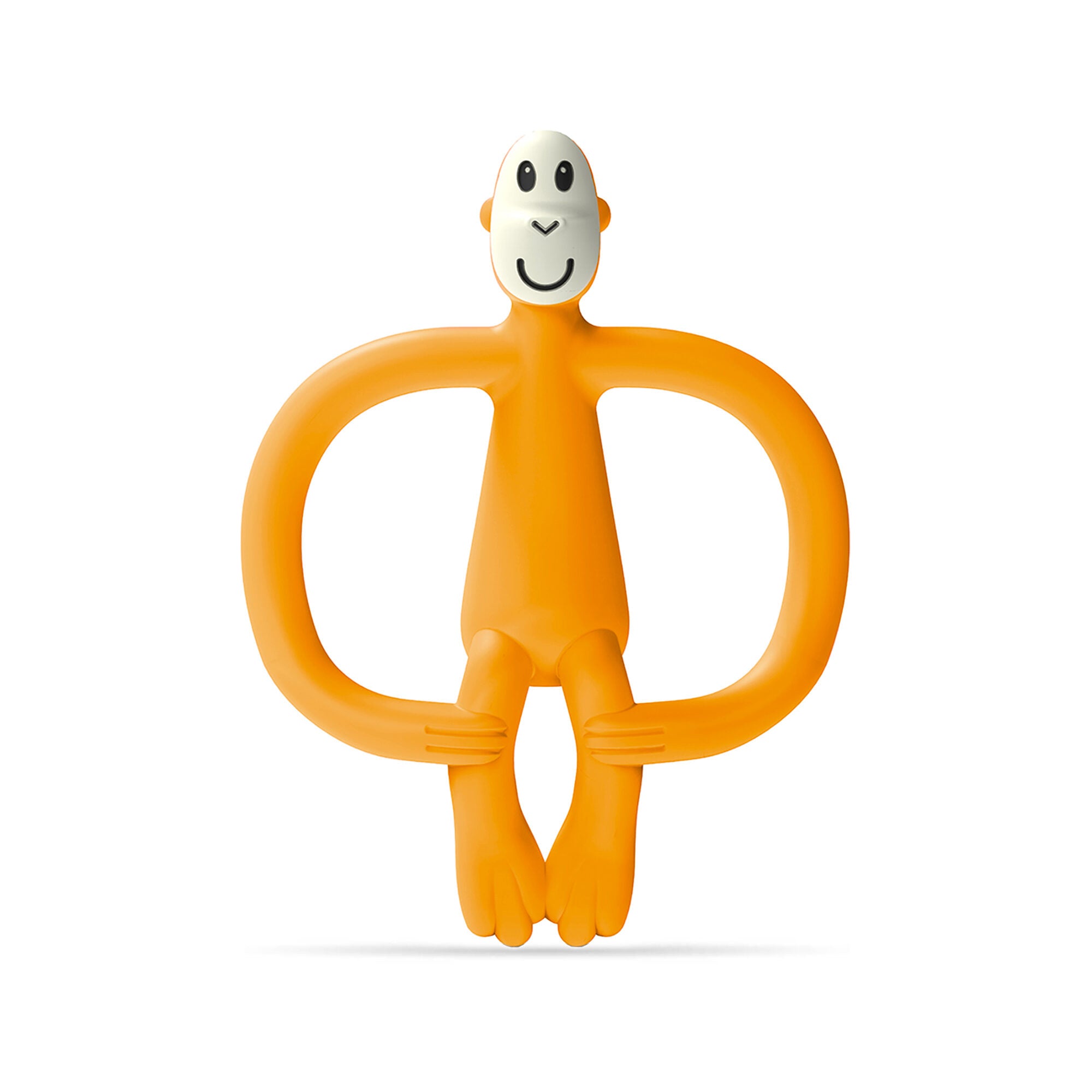 Matchstick Monkey Original Teething Toy &amp; Gel Applicator - Orange