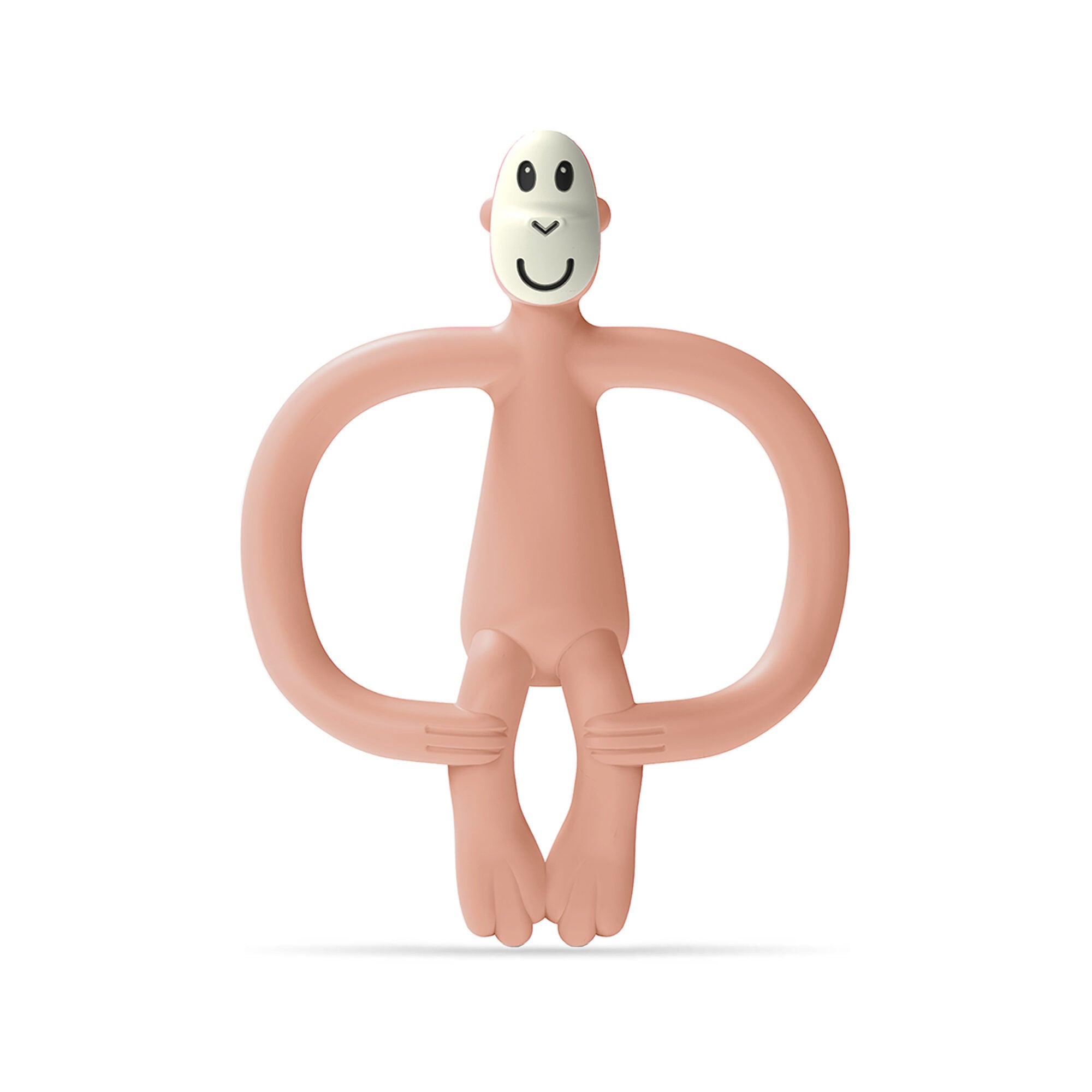Matchstick Monkey Original Teething Toy &amp; Gel Applicator - Dusty Pink