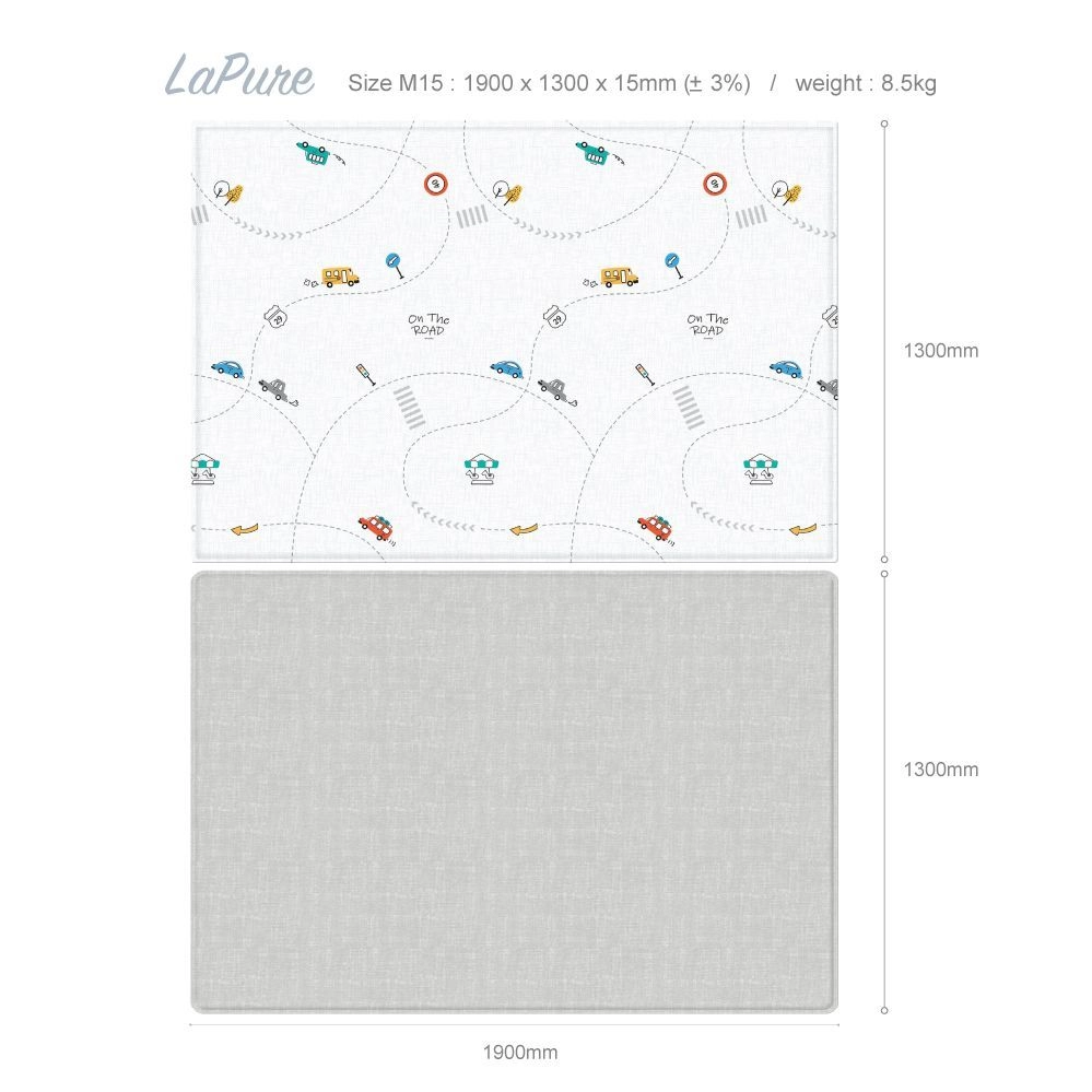 Parklon LaPure On The Road Fabric Grey (size M15)