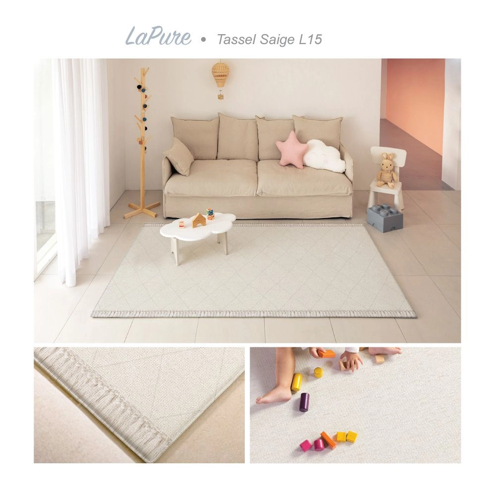 Parklon LaPure Tasslug Sage Beige (size L15) NEW
