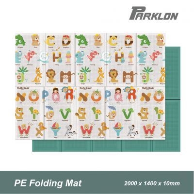 Parklon PE Folding Mat HB Alphabet