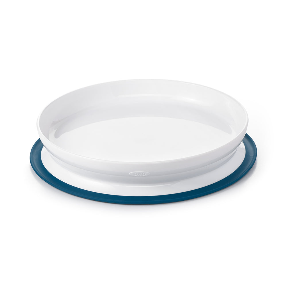 OXO TOT Stick & Stay Suction Plate - Navy