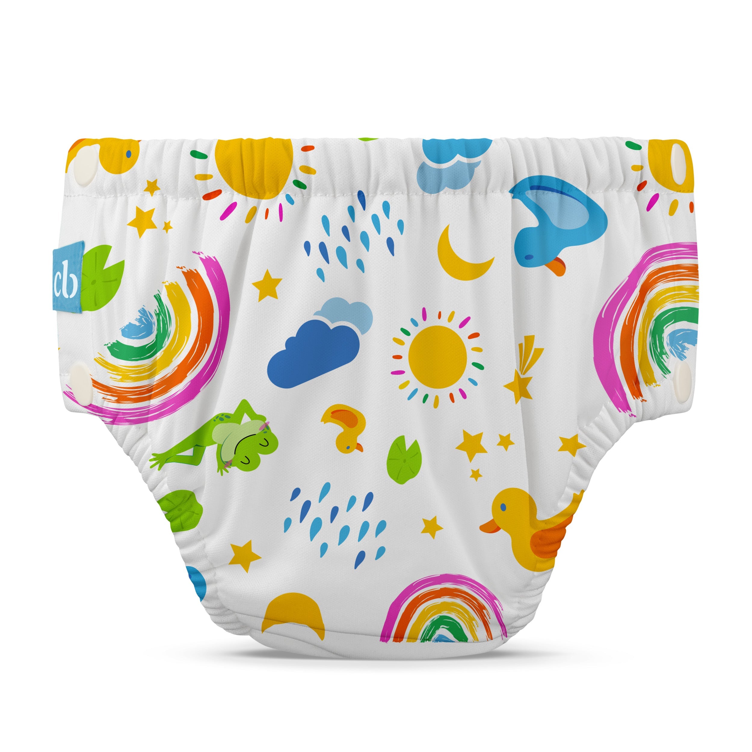 Reusable Swim Diaper Snaps - Hello Sunshine