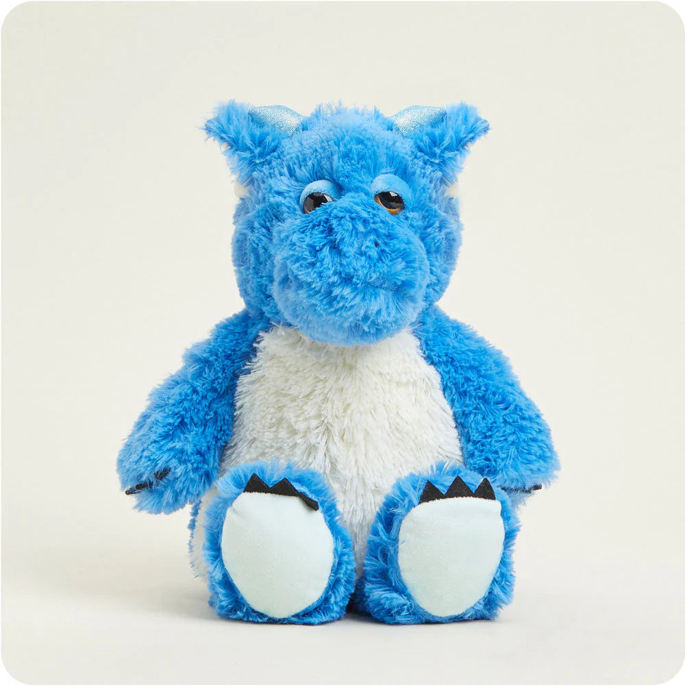 Warmies Soft Toy Blue Dragon