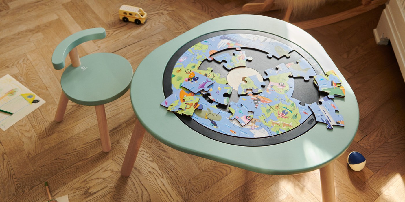 Round Puzzles For Little Hands