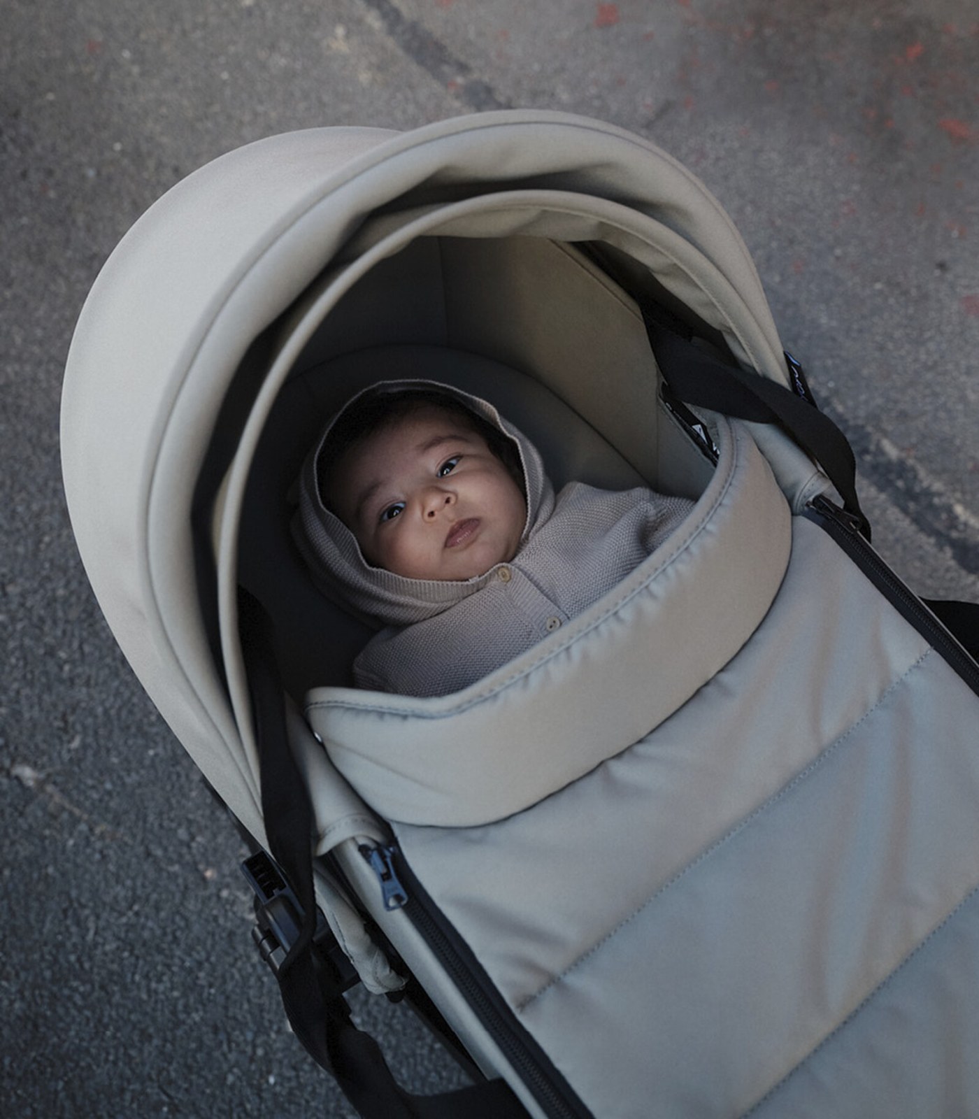 A cozy newborn cocoon
