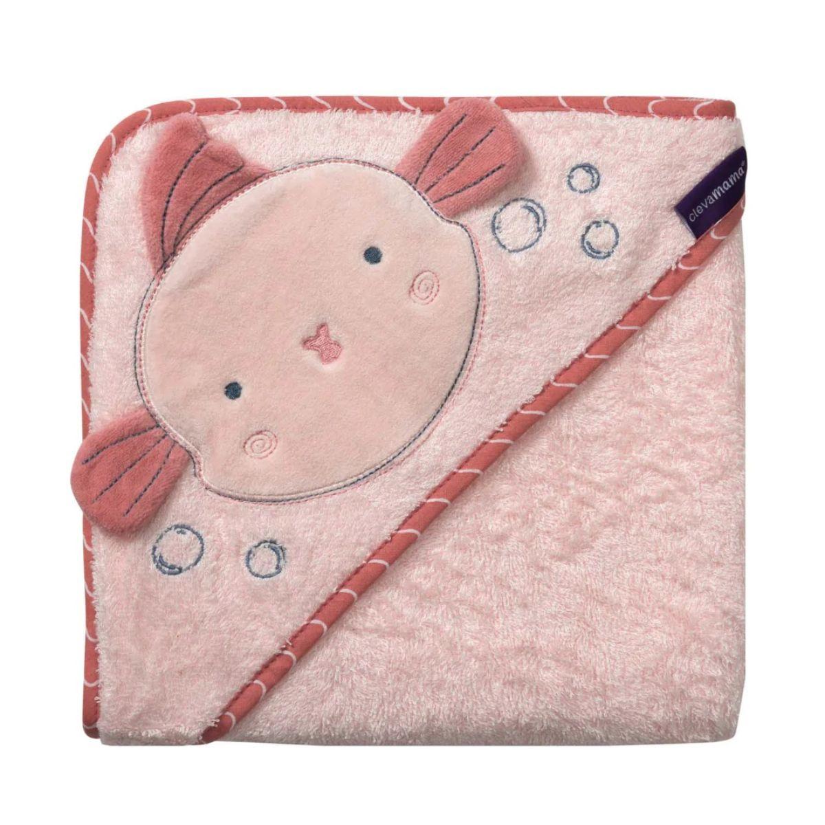 Clevamama Bamboo Apron Bath Towel - Assorted Colours