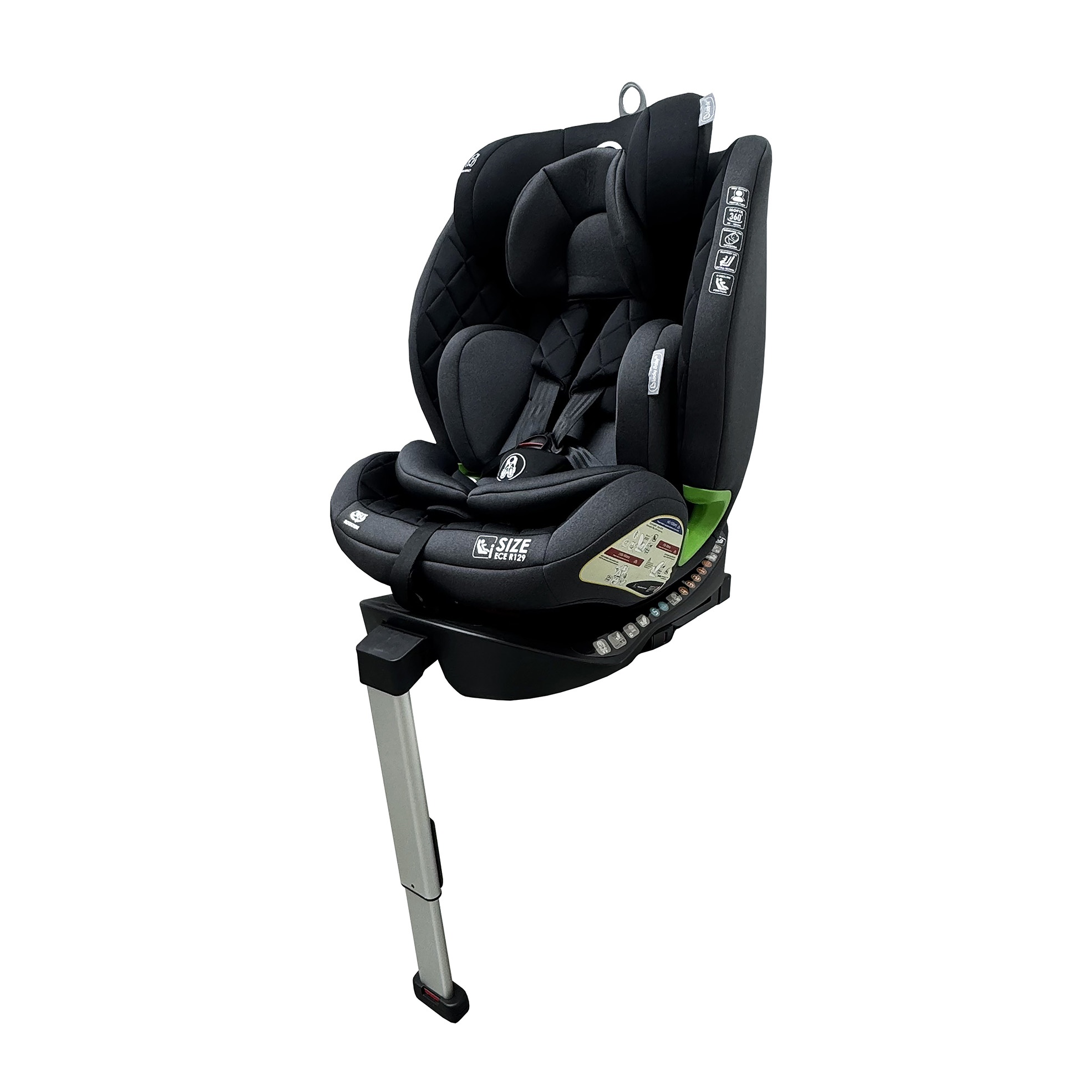 Lucky Baby 508053 Seyftee iSize 360° Isofix Safety Carseat