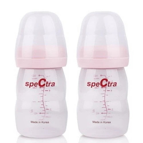 Spectra Wide Neck PP Milk Storage Bottles (Pack of 2)