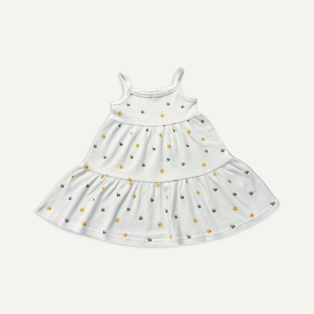 Elly Milley TENCEL™ Organic Cotton / Pétale Dress - Honey Bee