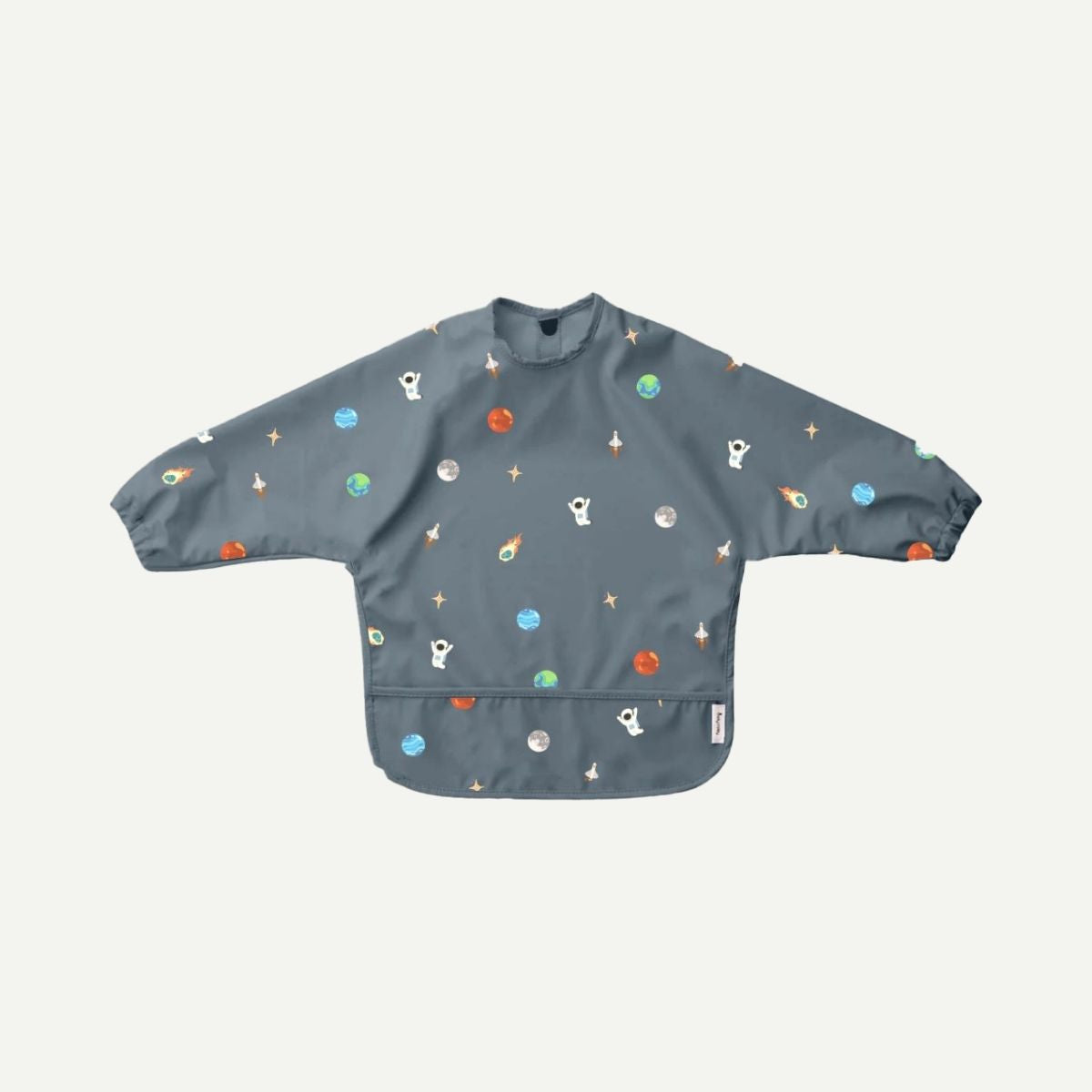 Elly Milley PlayKidz Tablier Wearable Bib & Waterproof - Space Ship