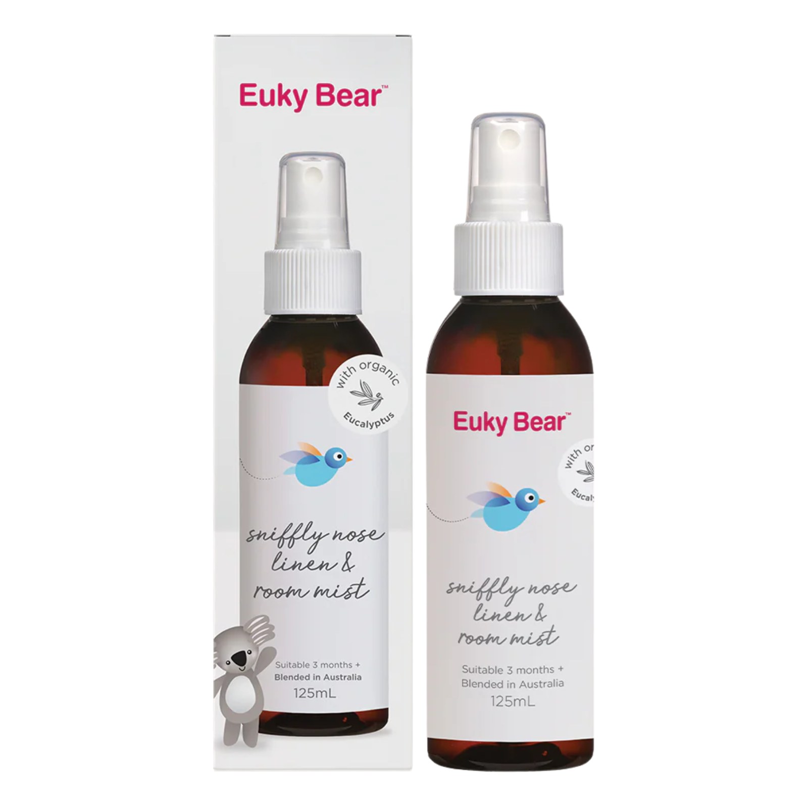 Euky Bear Sniffly Nose Linen & Room Mist 125ml