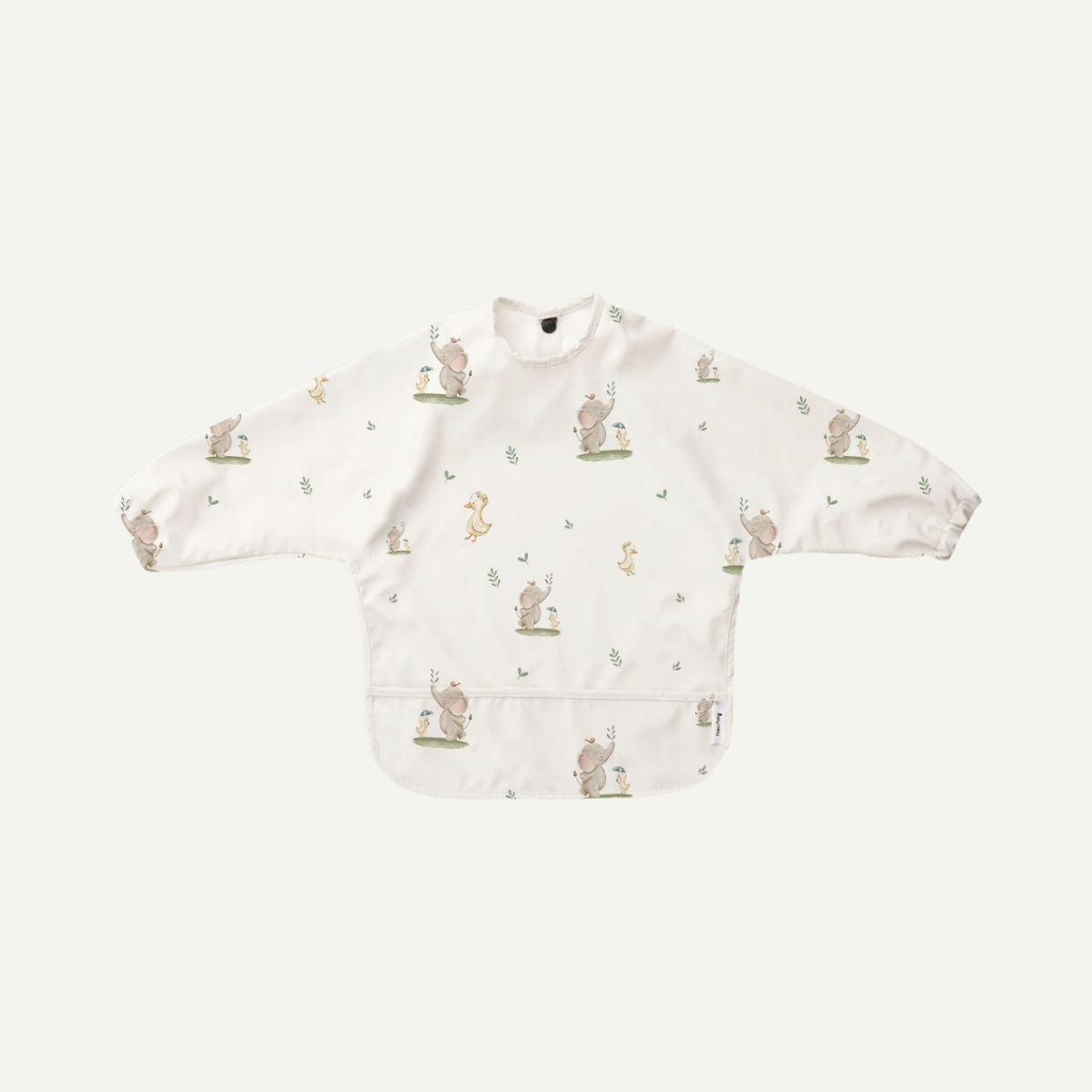 Elly Milley PlayKidz Tablier Wearable Bib & Waterproof - Ducky & Elephant