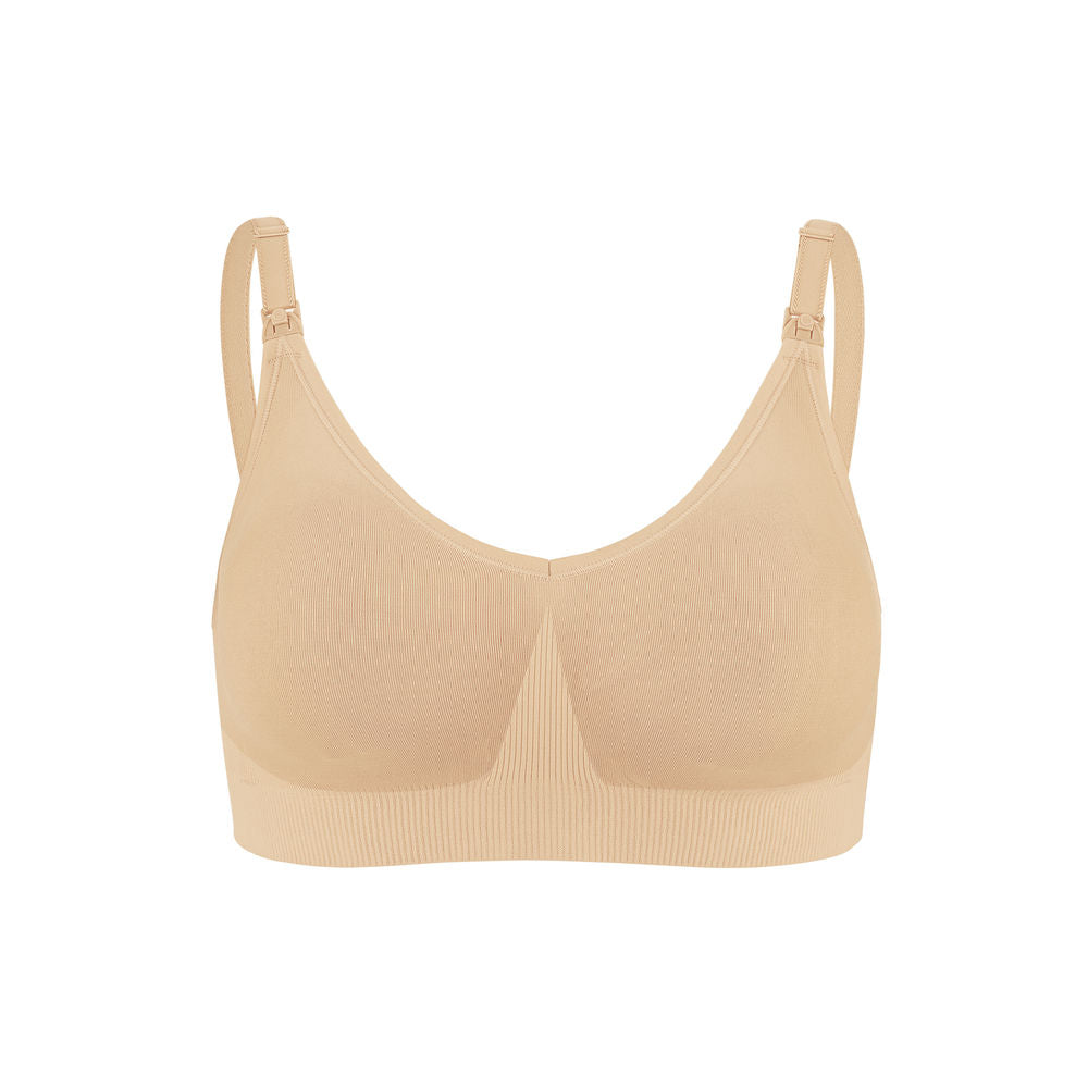 Bravado Designs Body Silk Seamless Nursing Bra - Sustainable - Butterscotch M