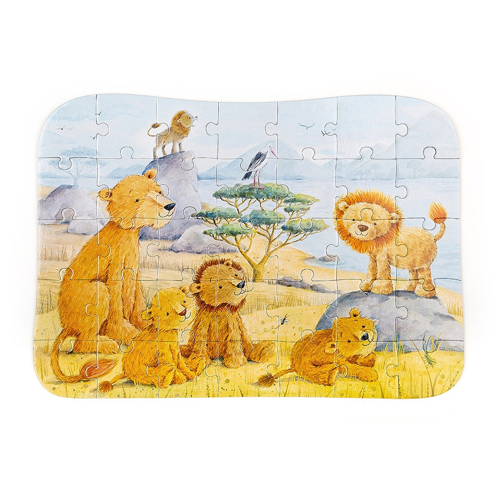 JellyCat The Very Brave Lion Puzzle